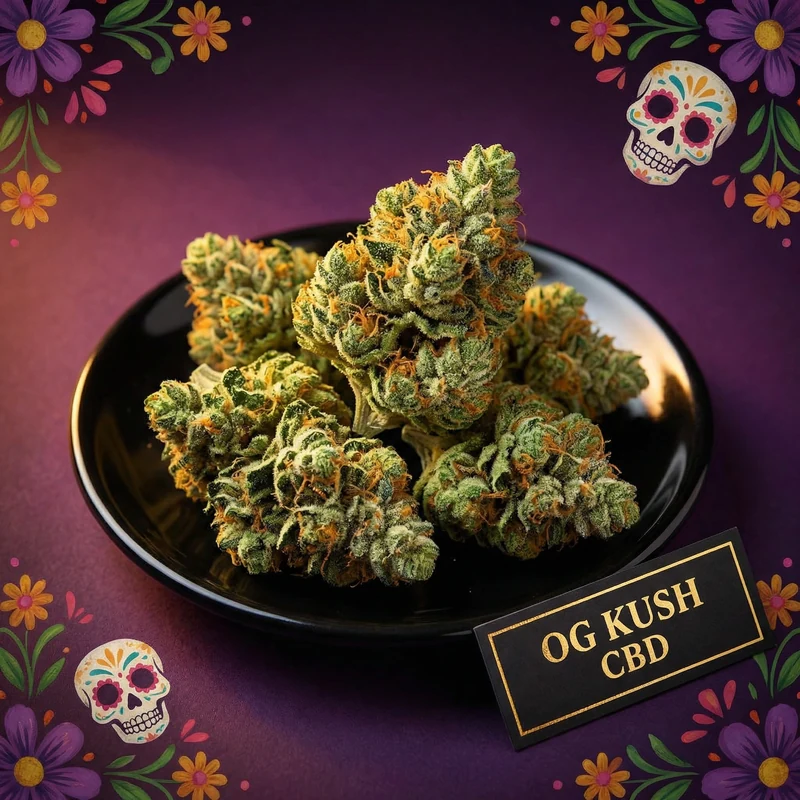 OG Kush CBD - fleur de CBD premium, sachet 12 g | CBD CASA